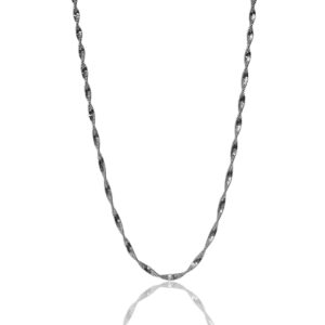 twisted snake chain necklace