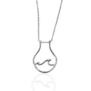Kyma ring holder necklace